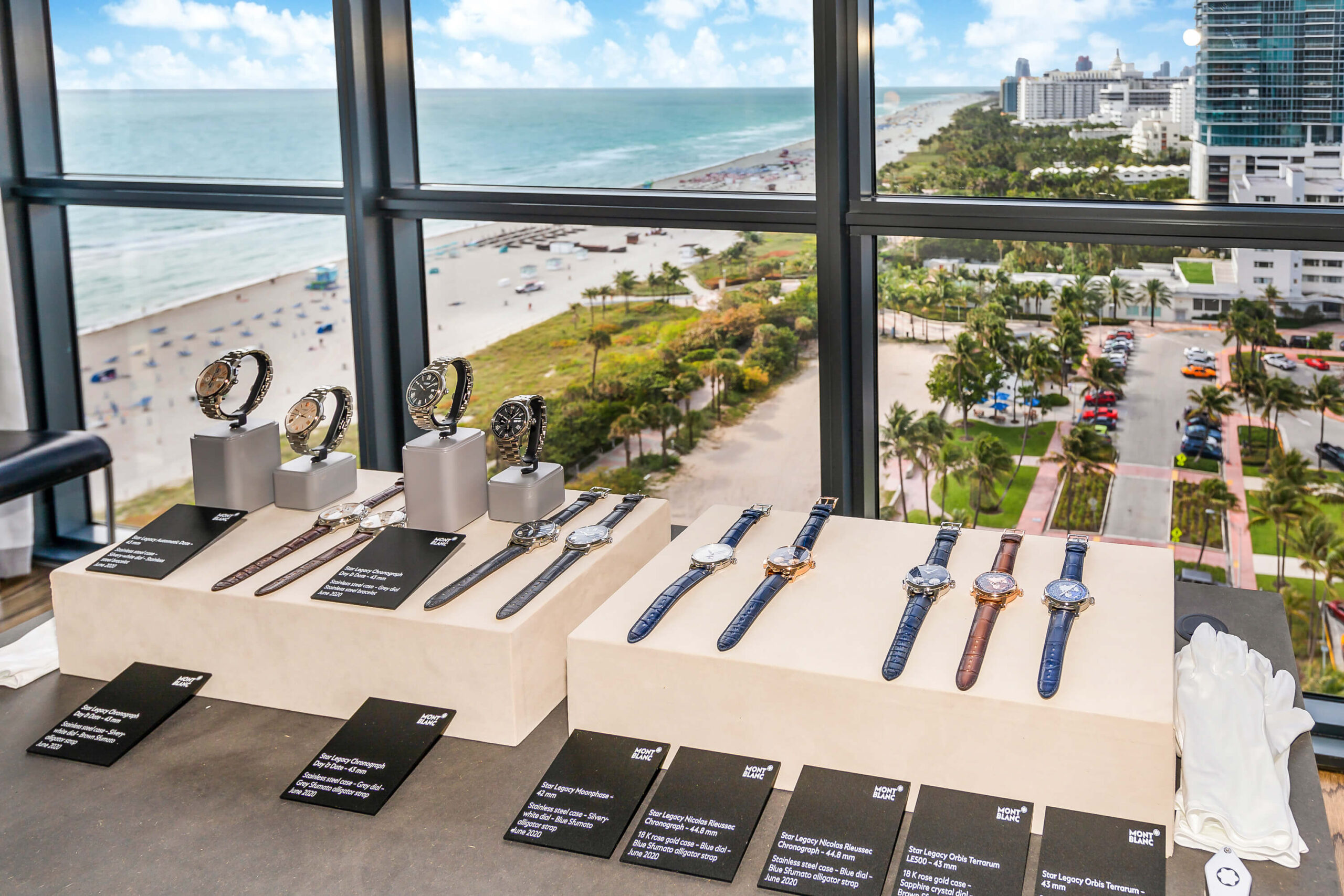 Rooftop venue overlooking Miami used for product launches and brand activations
