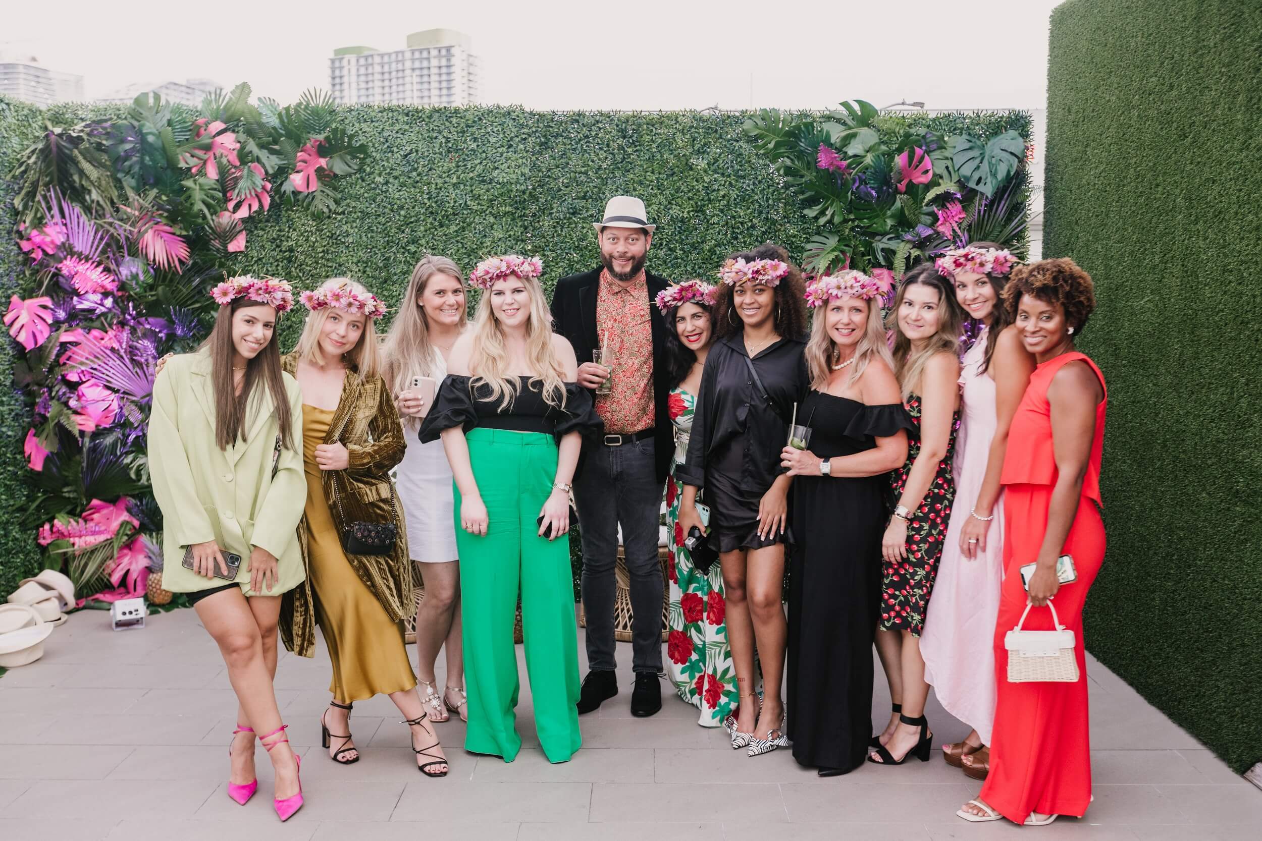 Guests at a Richemont corporate event produced by Event More in Miami